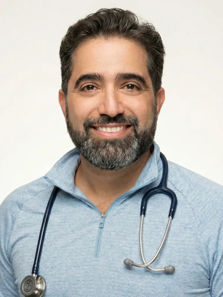 Dr. Kourosh Harandi, Family Doctor and Medical Director at Flawless Derma Centre in Winnipeg